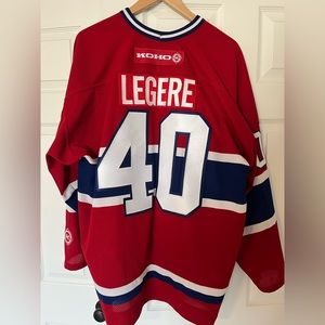 XXL Montreal Canadiens Jersey - Koho XXL - Stitched Name and Number Plate